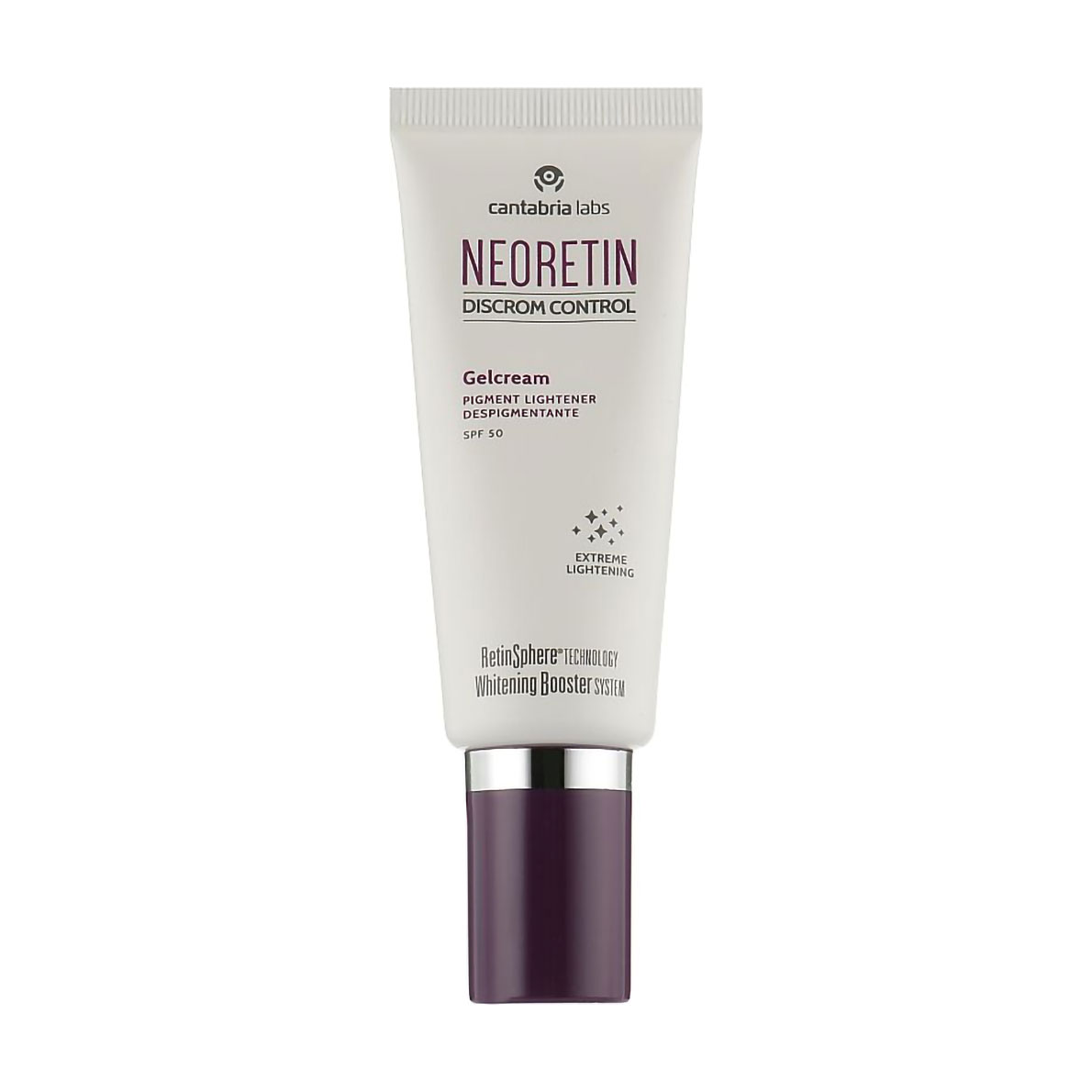 Освітлювальний крем-гель для обличчя Cantabria Labs Neoretin Gelcream SPF50, 40 мл